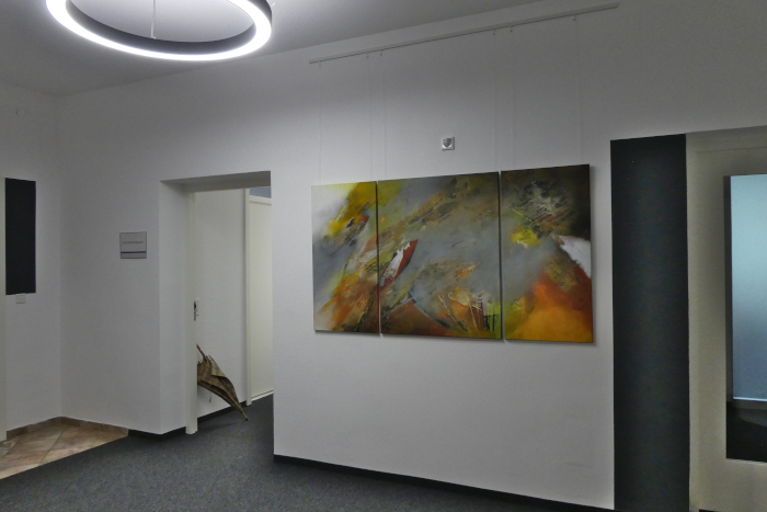 Rathaus Ausstellung -Andrea Frister und Justine Netter