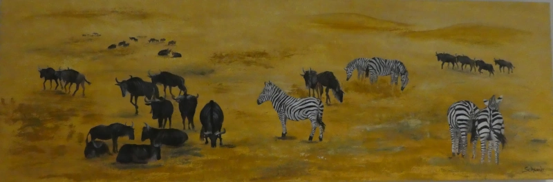 maria schwab 2024 - zebras, gnus